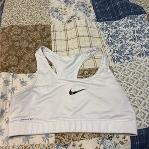 Nike Women's White Sports Bra